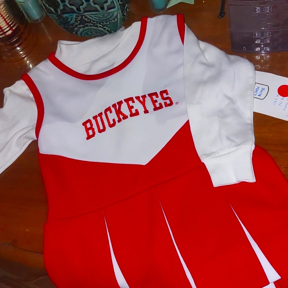 NWT Buckeyes Cheer Outfit
